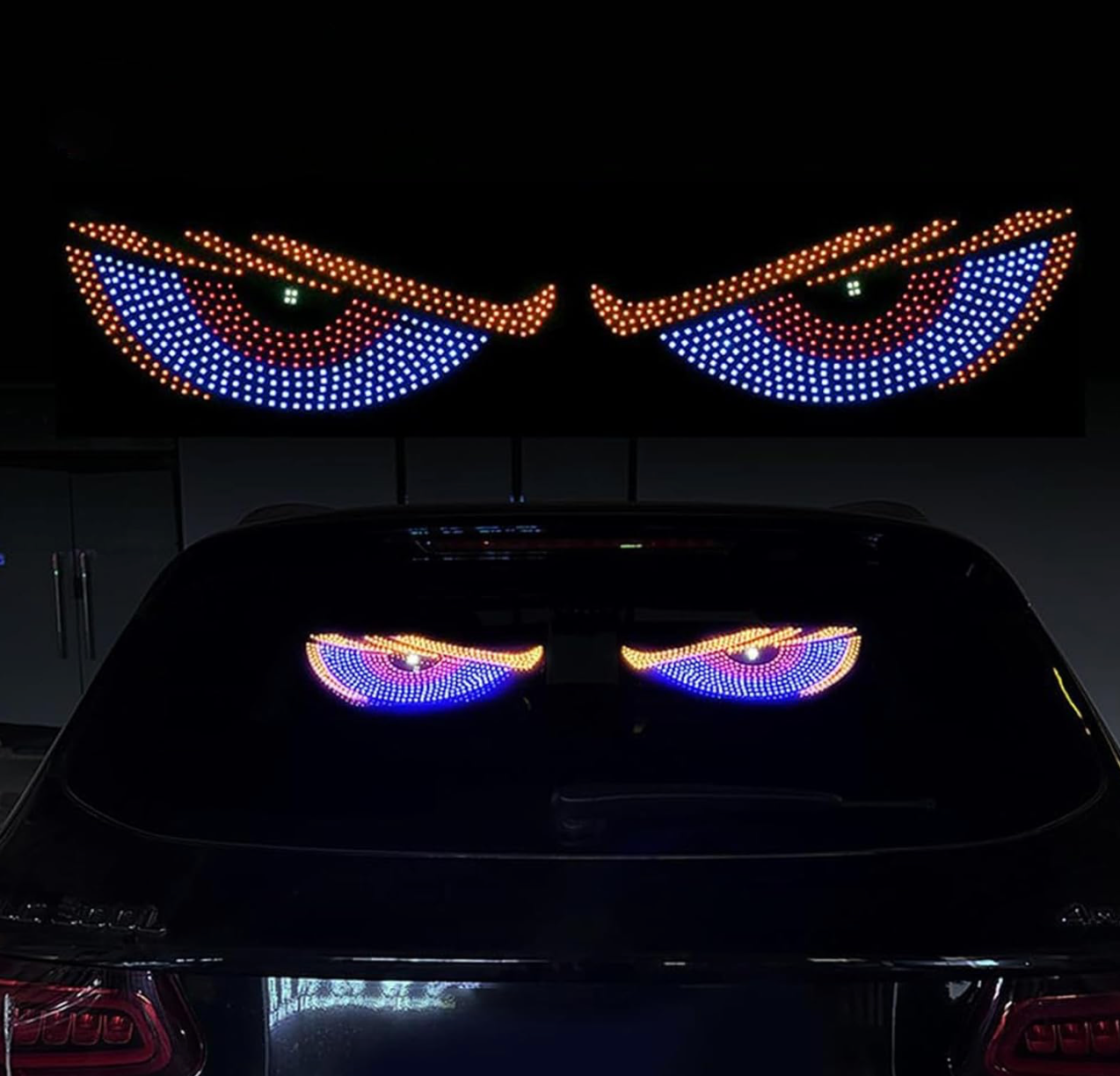 Automotive LED Devil’s Eye Decorative Car Lights