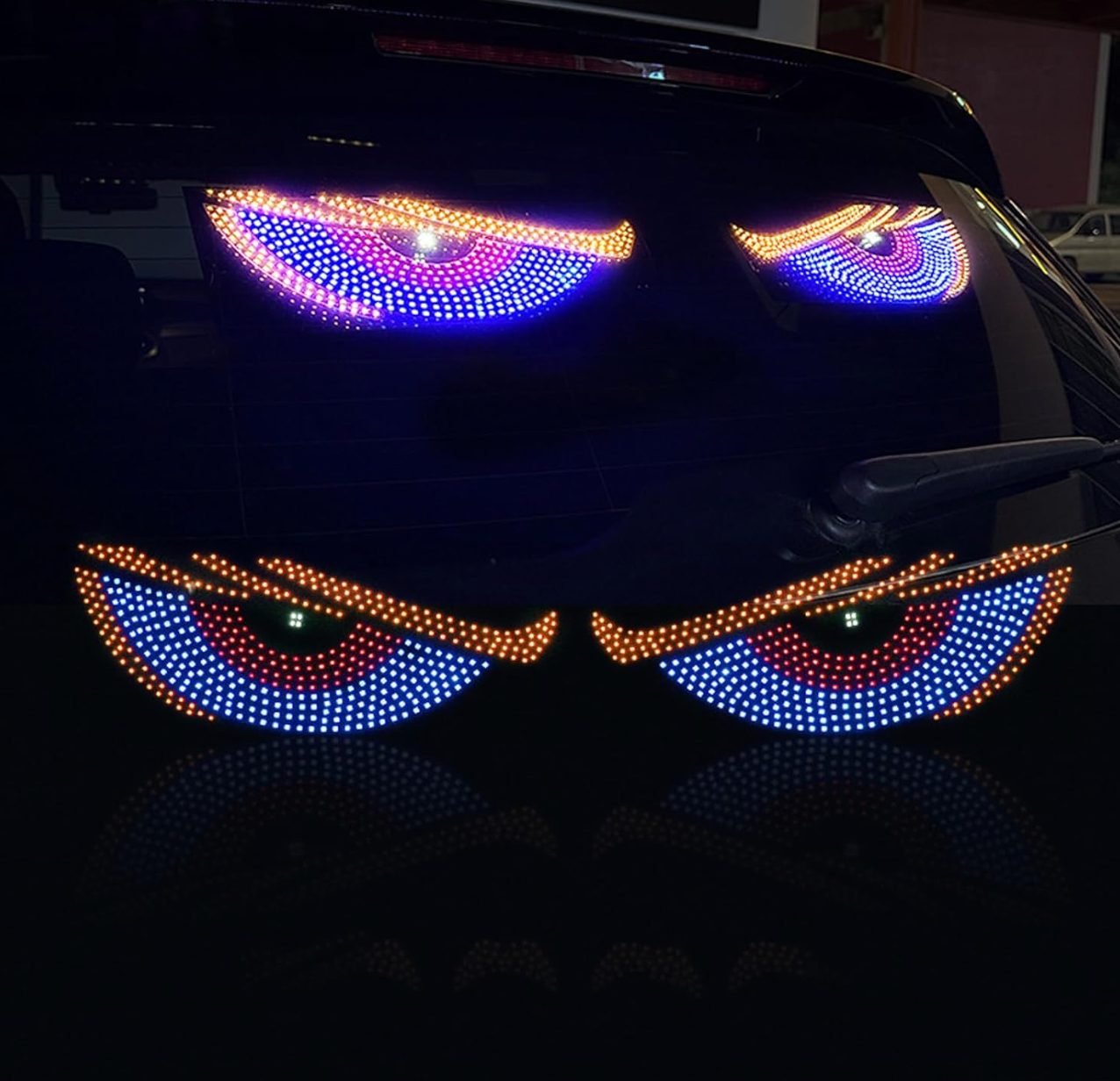 Automotive LED Devil’s Eye Decorative Car Lights