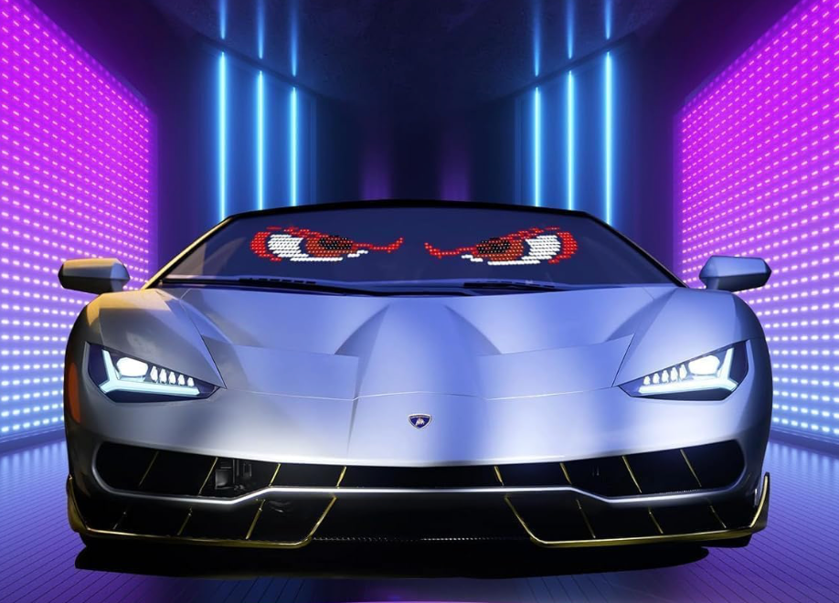 Programmable LED Devil’s Eye Display – Pixel Art & Text Animation Screen