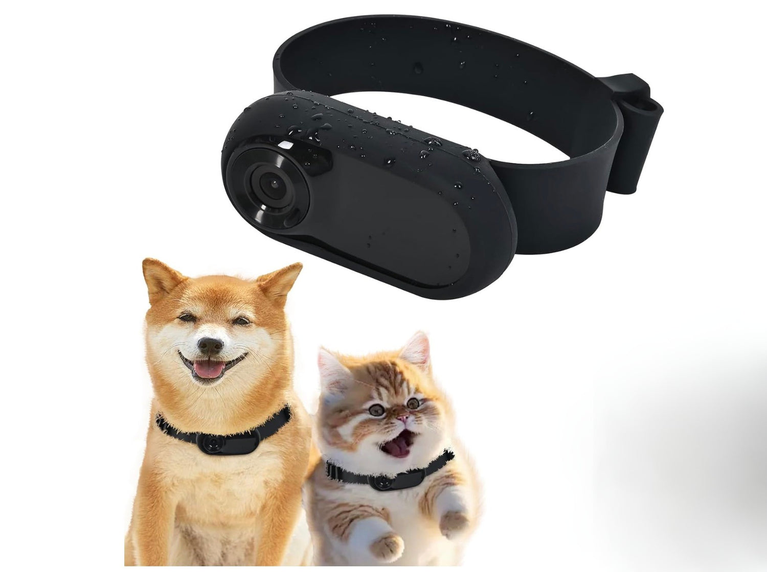 1080P Pet Collar Camera – Capture Your Pet’s World - Image 1